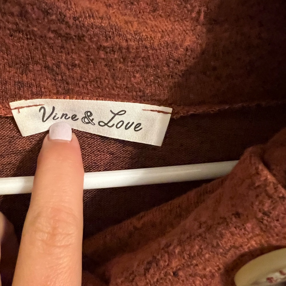 Rust colored, lightweight tunic - Picture 2 of 4